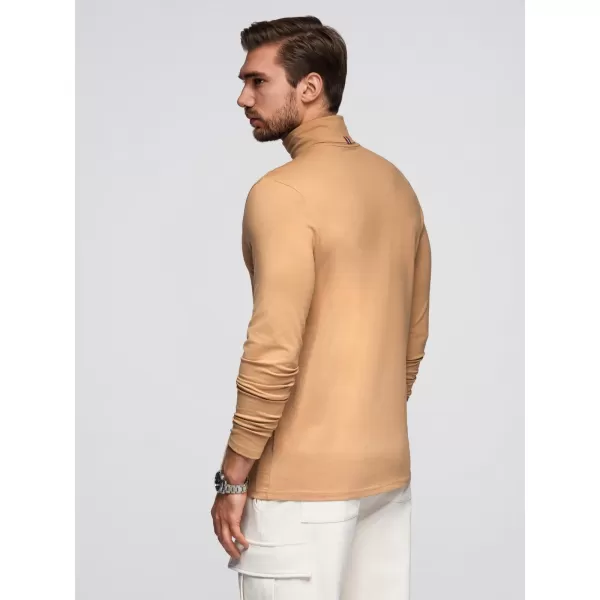  Cămaşă OMBRE OM-LSCL-0130 MARO DESCHIS 