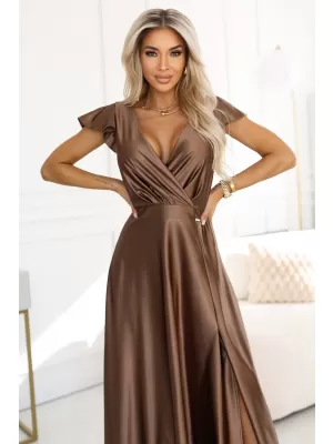 Rochie NUMOCO 411-14 MOCHA MOUSSE