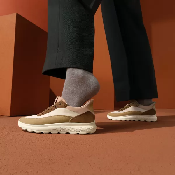  Adidași de damă GEOX SPHERICA PLUS G009588 BEJ 