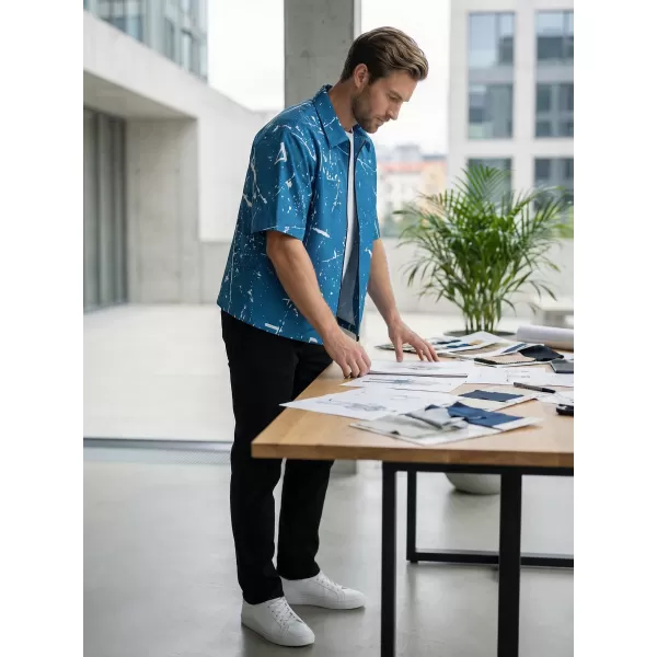  Cămașă premium pentru bărbați ALTISPORT VOJ/ALM034KOS01 KEROSENUL 