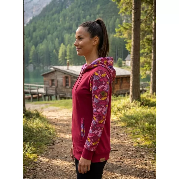 Hanorac de dama ALTISPORT GALAH BURGUNDIA 