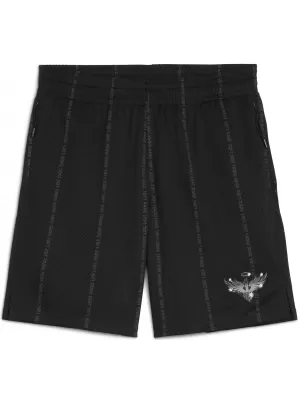 Pantaloni scurți pentru bărbați PUMA MELO ALWAYZ ON 1 7" IS SHORT 63075606 PUMA BLACK/TEAM SILVER