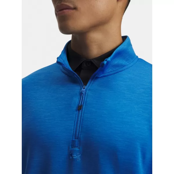  Hanorac pentru bărbați UNDER ARMOUR UA DRIVE MIDLAYER PULLOVER 1387124-402 ALBASTRU 