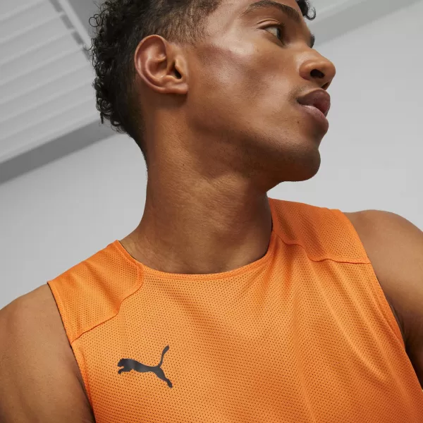  Jersey pentru bărbați PUMA REVERSIBLE PRACTICE JERSEY 67664006 MAC DE AUR 