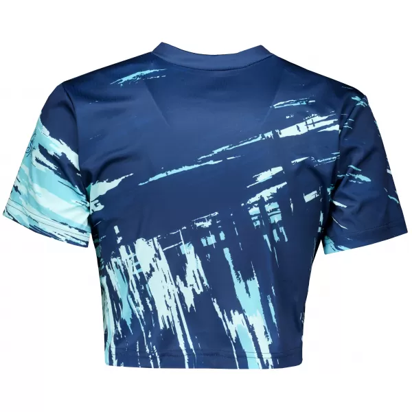  Crop top de damă premium ALTISPORT VOJ/ALW010TR07 KRÁLOVSKÁ ALBASTRU REGAL 