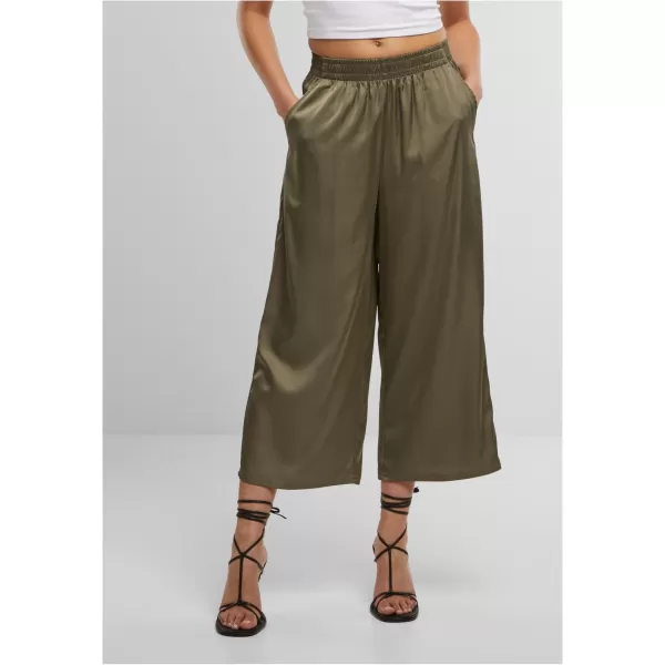  Pantaloni de dama URBAN CLASSICS TB7488 MĂSLINE PALID 