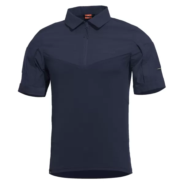  Tricou pentru bărbați cu guler PENTAGON RANGER SHORT ARM SHIRT K02013 ALBASTRU MIEZUL NOPȚII 