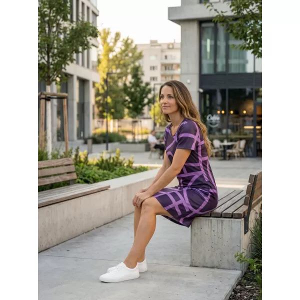  Tricou premium extins pentru femei ALTISPORT VOJ/ALW085SAT02 ROZ 