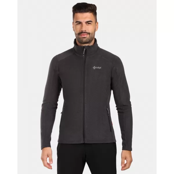  Hanorac pentru bărbați din fleece KILPI GLAMER-M ZM0208KI NEGRU 