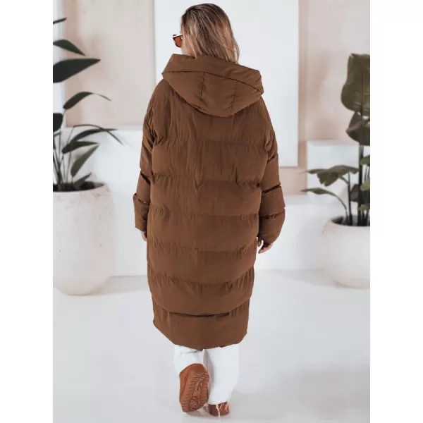  Geacă pentru doamne DSTREET TY3238 CARAMEL 