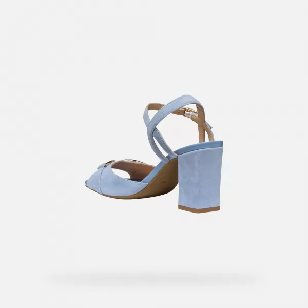  Sandale de dama GEOX NEW ERAKLIA 80 ALBASTRU DESCHIS 