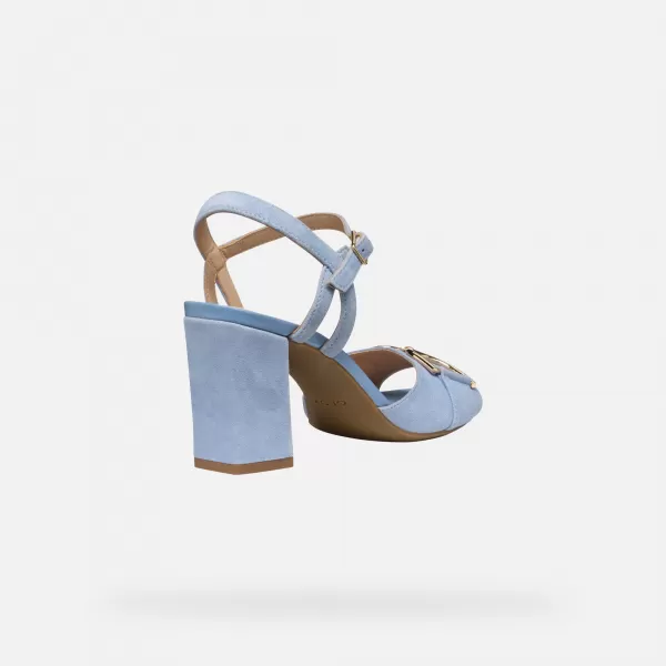 Sandale de dama GEOX NEW ERAKLIA 80 ALBASTRU DESCHIS 