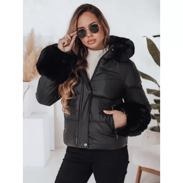  Geacă pentru doamne DSTREET TY5006 NEGRU 