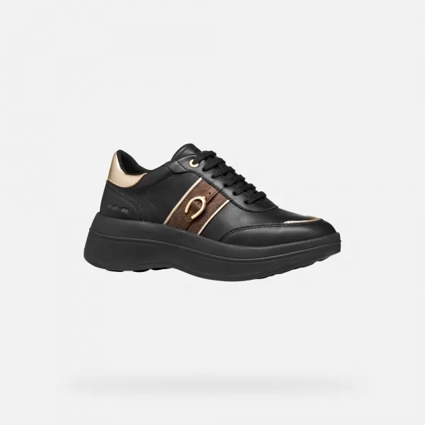  Adidași de damă GEOX SPHERICA ECUB-3 G009711 NEGRU 