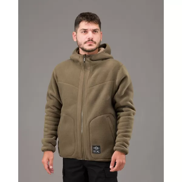  Hanorac fleece PENTAGON IANOS SHERPA 2 K09057 NEGRU/GRI LUP 