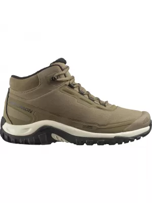 Pantofi pentru bărbați SALOMON SHELTER WATERPROOF GRI PIATRA/NEGRU/ZI PLOIOASA