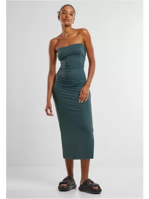 Rochie URBAN CLASSICS TB7468 VERDE STICLA