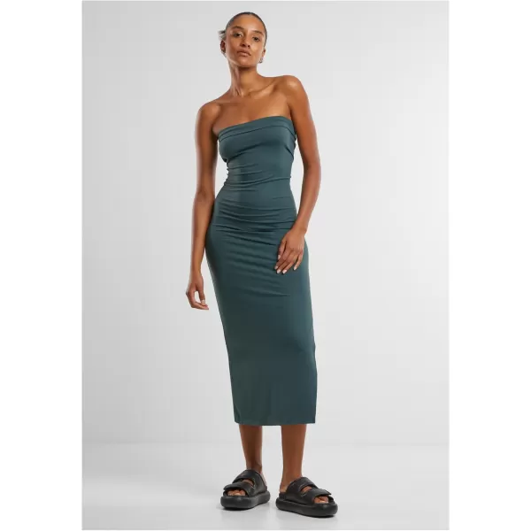  Rochie URBAN CLASSICS TB7468 VERDE STICLA 