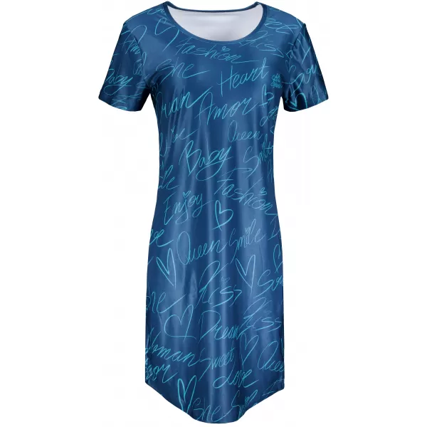  Tricou premium extins pentru femei ALTISPORT VOJ/ALW084SAT02 ALBASTRU 