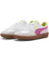 Pantofi pentru bărbați PUMA PALERMO LTH 39646425 CÂINE PUMA WHITE/FLURU PINK