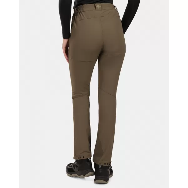  Pantaloni softshell dama KILPI VILLAIN-W ZL0411KI VERDE 