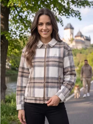 Hanorac de dama ALTISPORT GEALDINE BEJ