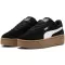 Doamne PUMA CLUB II ERA PLATFORM SD WNS 40260901 PUMA BLACK/PUMA WHITE