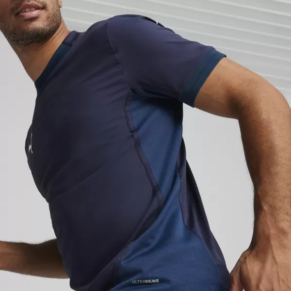  Jersey pentru bărbați PUMA TEAMFINAL JERSEY 70573706 PUMA NAVY/ALB/ALBASTRU PERSAN 