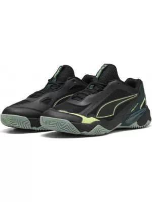 Cizme PUMA SOLARSTRIKE 4 10844601 NEGRU/VERDE/FIZZY/MOSS