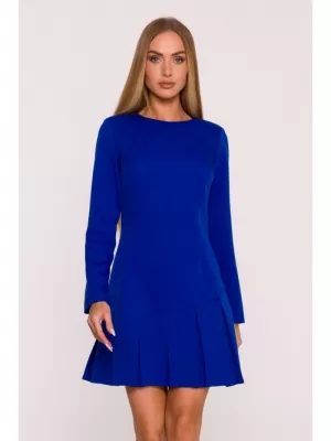 Rochie MOE M872 ALBASTRU REGAL