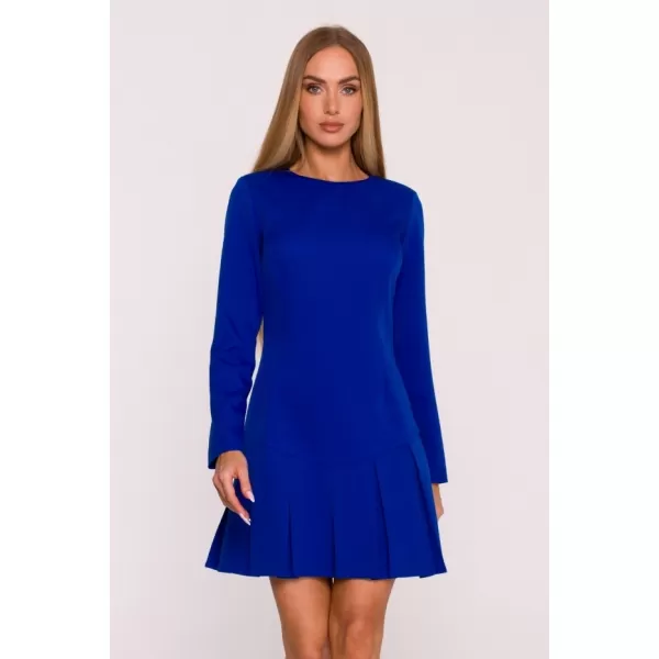  Rochie MOE M872 ALBASTRU REGAL 