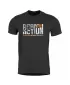tricou PENTAGON AGERON BORN FOR ACTION K09012 NEGRU