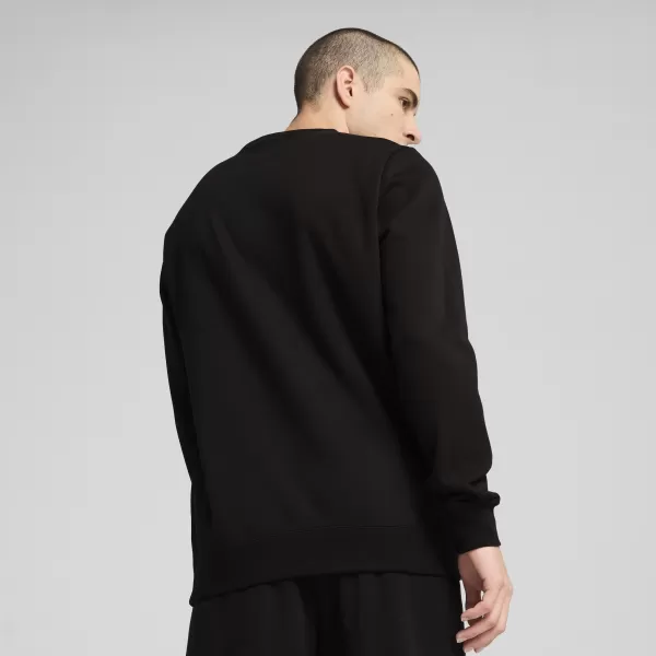  Panoul pentru bărbați PUMA ESS CREW FL 68256601 PUMA NEGRU 