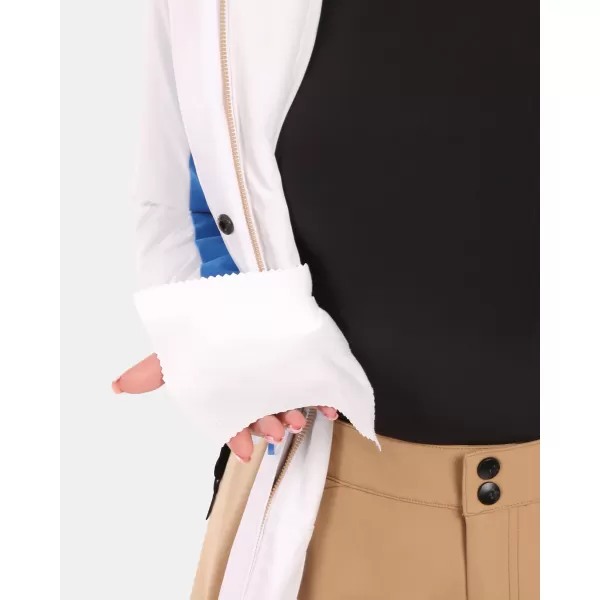  Jachetă de schi pentru femei KILPI CARRIE-W ZL0108KI ALB 