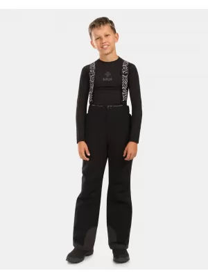 Pantaloni de schi pentru copii KILPI MIMAS-J ZJ0401KI NEGRU