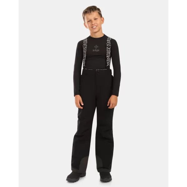  Pantaloni de schi pentru copii KILPI MIMAS-J ZJ0401KI NEGRU 
