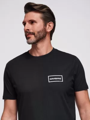 Cămaşă OMBRE OM-TSPT-0231 NEGRU