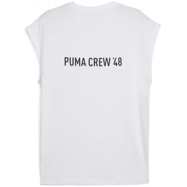  Cămaşă PUMA M GRAPHIC CUTOFF TANK 52762002 PUMA ALB 