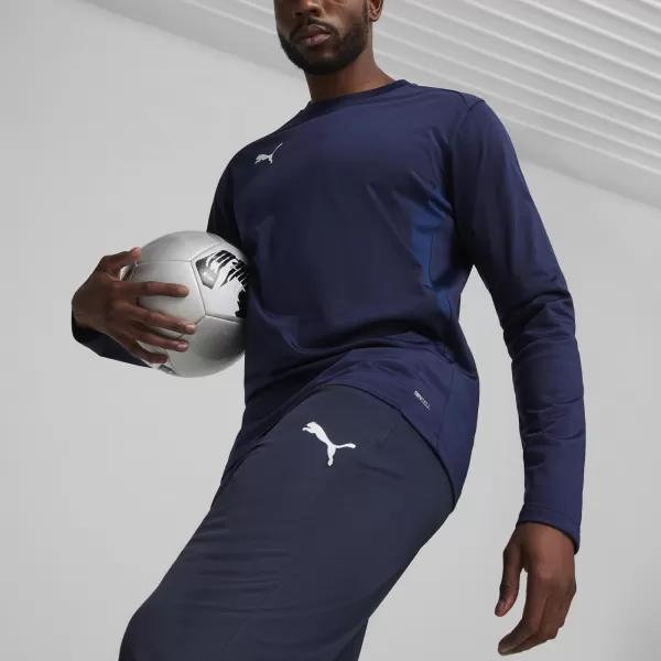  Pantaloni PUMA TEAMGOAL TRAINING PANT 658639_06 PUMA NAVY/ALB/ALBASTRU PERSAN 