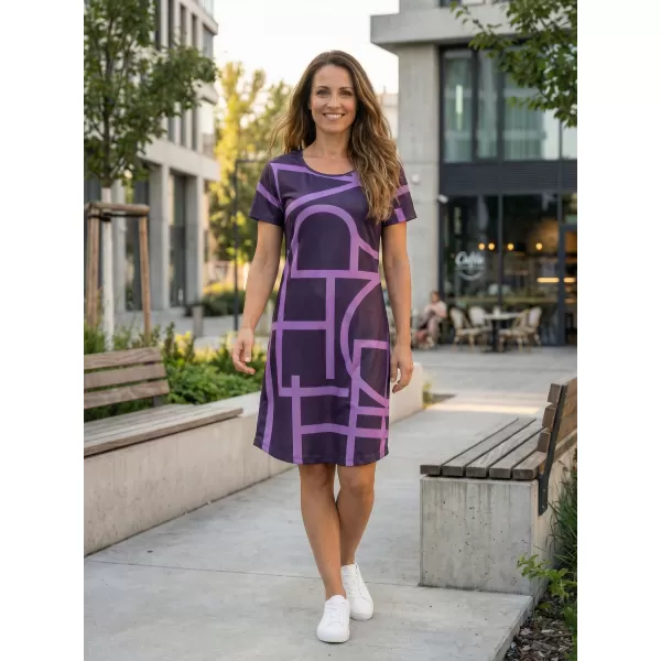 Tricou premium extins pentru femei ALTISPORT VOJ/ALW085SAT02 ROZ 