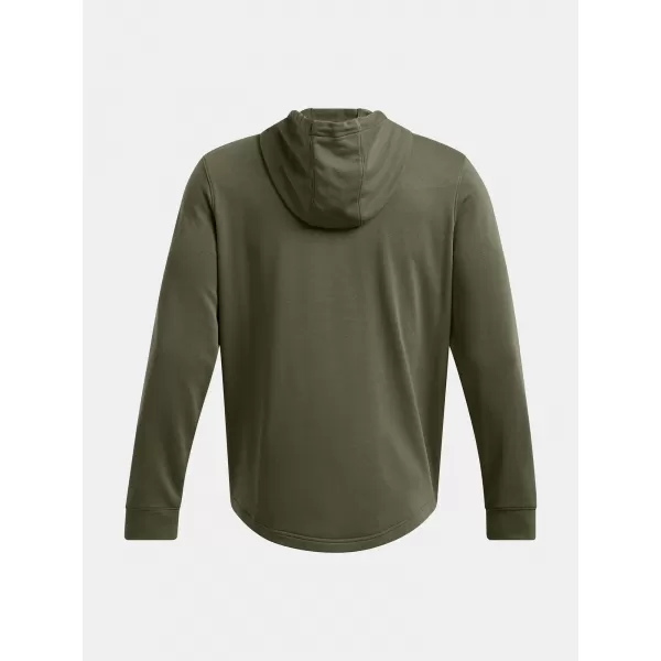  Hanorac pentru bărbați UNDER ARMOUR UA RIVAL TERRY LC HD 1370401-390 VERDE 