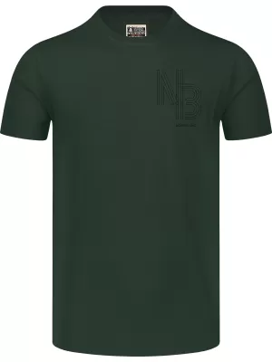 Cămaşă NORDBLANC GOODWILL NBSMT8161 VERDE ÎNCHIS
