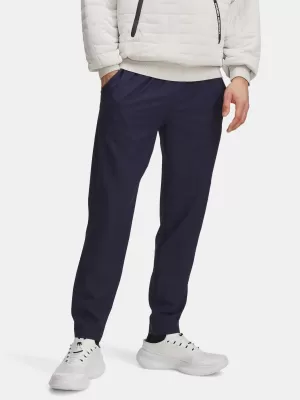 Pantaloni sport pentru bărbați UNDER ARMOUR UA UNSTOPPABLE TAPERED PANTS 6003861-410 ALBASTRU