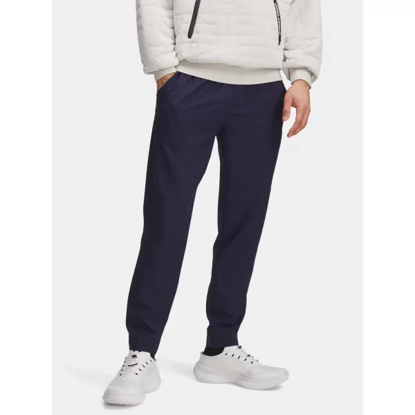  Pantaloni sport pentru bărbați UNDER ARMOUR UA UNSTOPPABLE TAPERED PANTS 6003861-410 ALBASTRU 