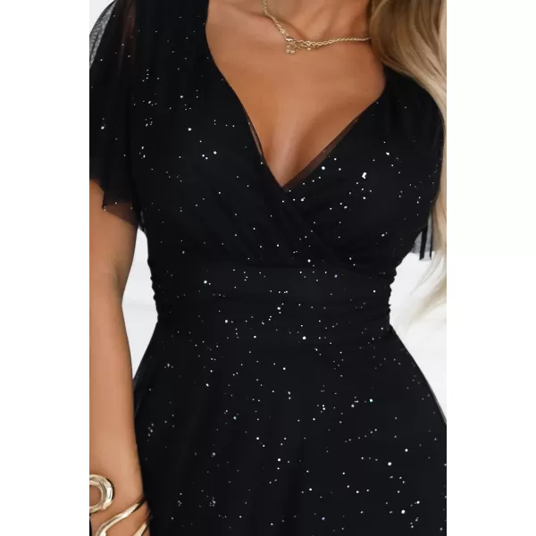  Rochie NUMOCO 635-2 NEGRU 