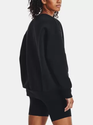 Hanorac de dama UNDER ARMOUR ESSENTIAL FLC OS CREW 1379475-001 NEGRU