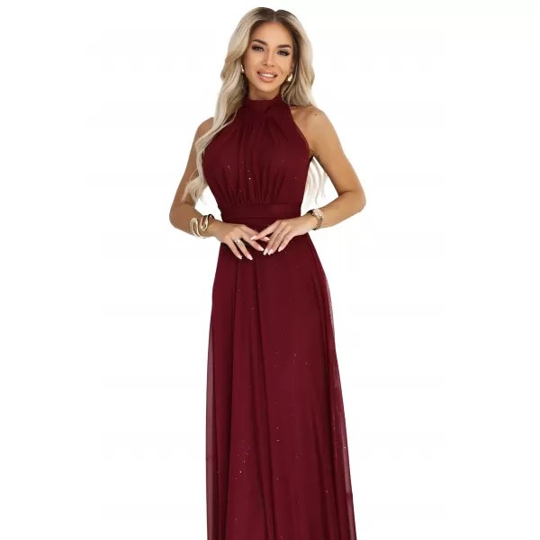  Rochie NUMOCO 636-1 BURGUNDIA 