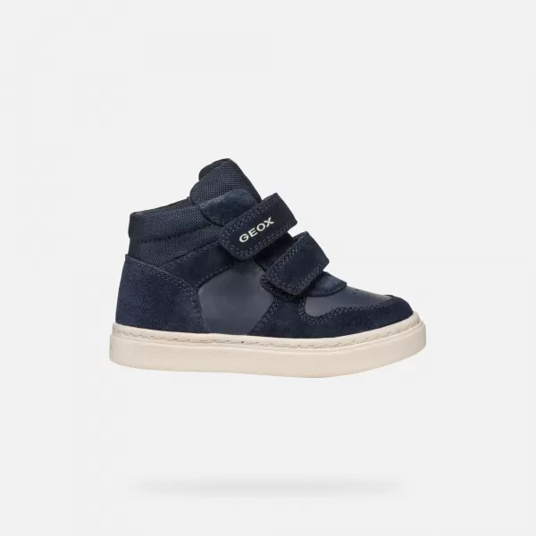  Adidași pentru băieți GEOX NASHIK ALBASTRU ÎNCHIS 
