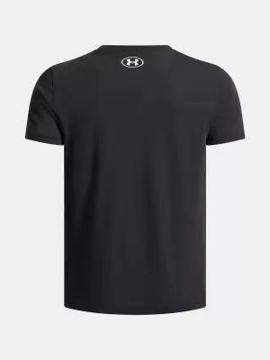 Tricou băieți UNDER ARMOUR UA OVERLAY WM SS 6005069-001 NEGRU