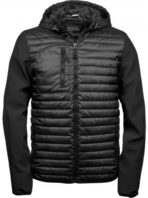 Jachetă pentru bărbați TEE JAYS | TJ 9628 NEGRU/NEGRU
